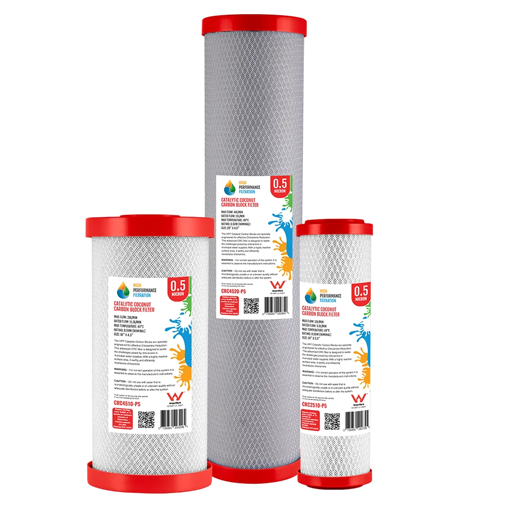 Pure CRC catalytic carbon block cartridge